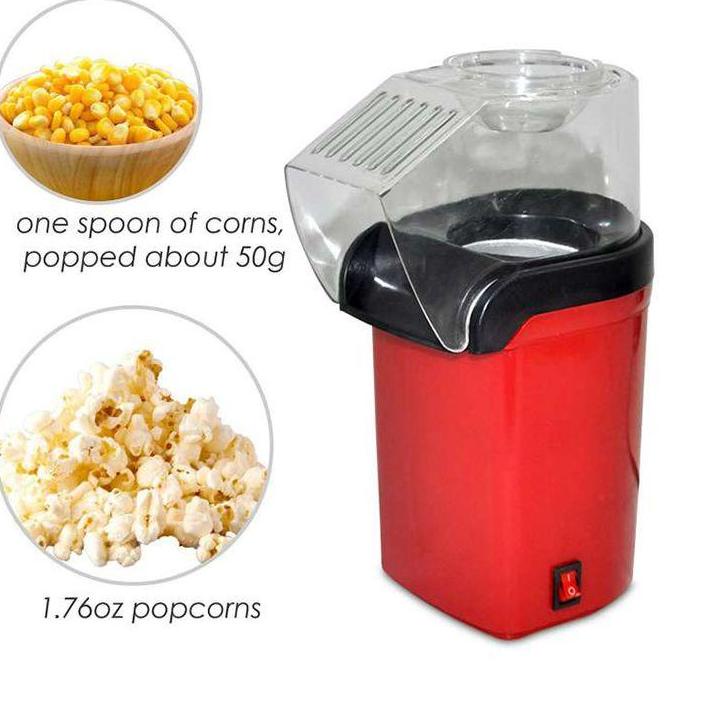 

COD✔️Minijoy Mesin Electric Popcorn Maker Hot Air Corn Machine Mini|RA8