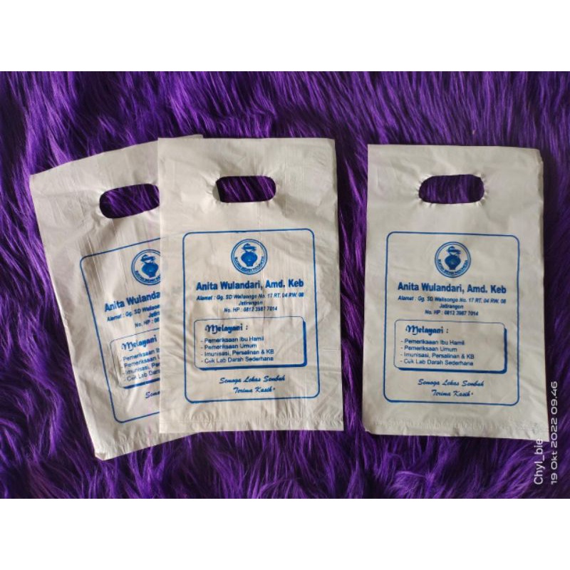 Plastik  obat sablon  - Plastik sablon - Kresek obat sablon