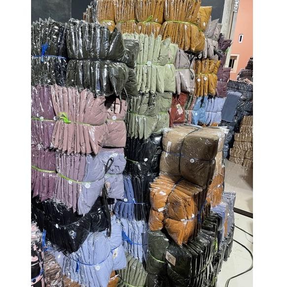 KUT.18Oc22ν ◦ ONE SET CROP TOP BLEZER || KEMEJA CROP CRINGKLE || SET WANITA