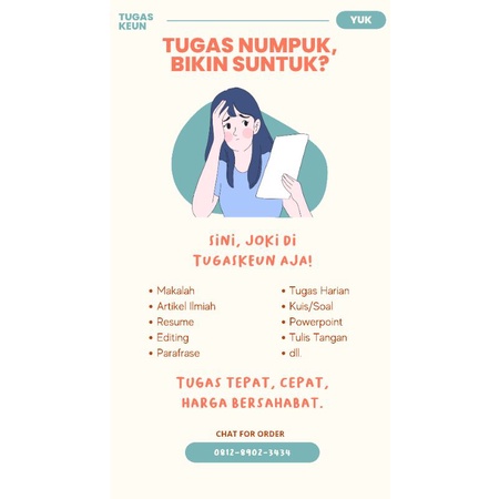 

JASA MAKALAH, ARTIKEL, DLL.