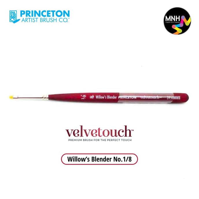 

BEST SELLER KUAS LUKIS PRINCETON VELVETOUCH SYNTHETIC - MINI WILLOW'S BLENDER ORIGINAL
