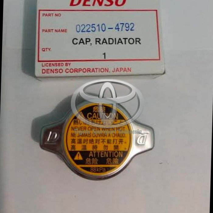 Tutup Radiator Starlet Soluna Great, All New Corolla 88kpa 0.9 Denso