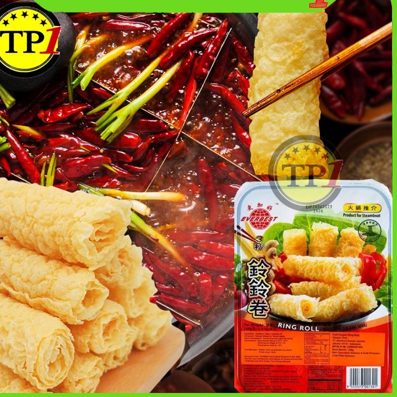 

Kode2i2Hw--Ring Roll hot pot/Gegulung Kacang Soya/Everbest RingRoll / Kulit Tahu Vegan