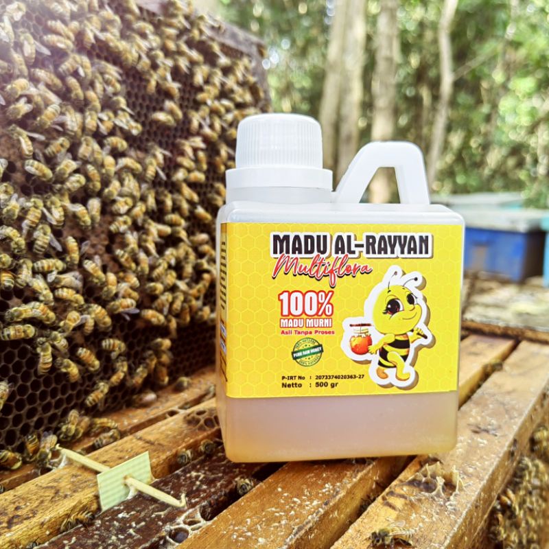 Madu Murni Raw Honey 500gr | Madu Asli  Madu Al rayyan