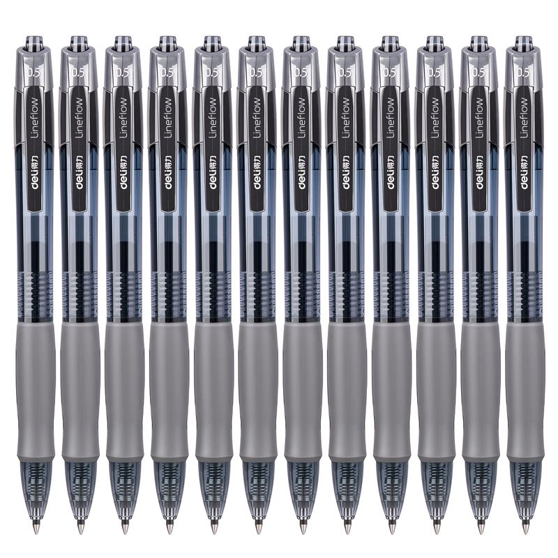 

Deli Gel Pen Bullet Tip Tinta Hitam 0.5mm