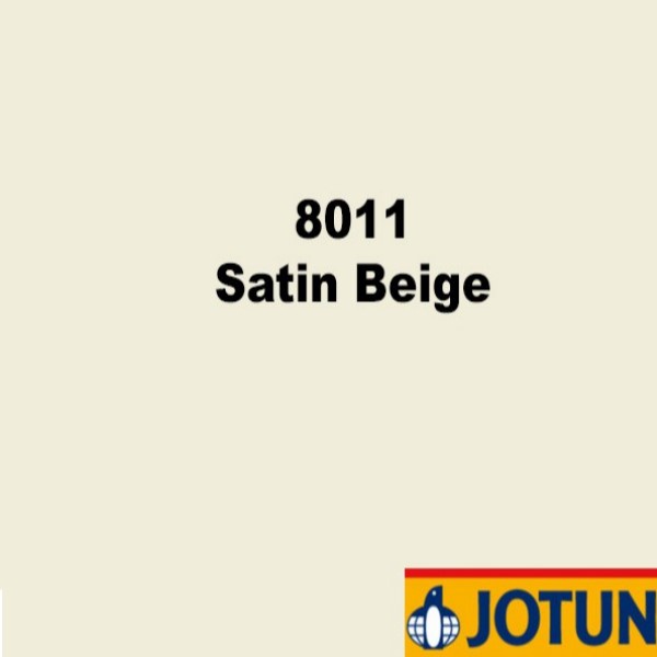 CAT TEMBOK INTERIOR DAN EKSTERIOR JOTUN - SATIN BEIGE/8011