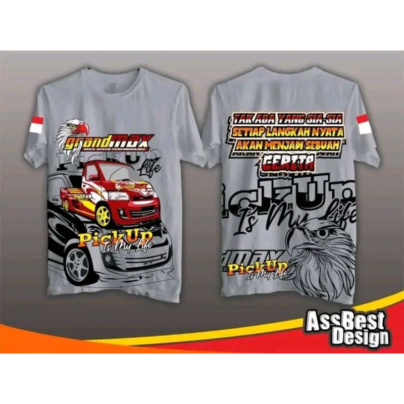 kaos grand max pick up // kaos pick up original // kaos sopir // kaos pick up grand max