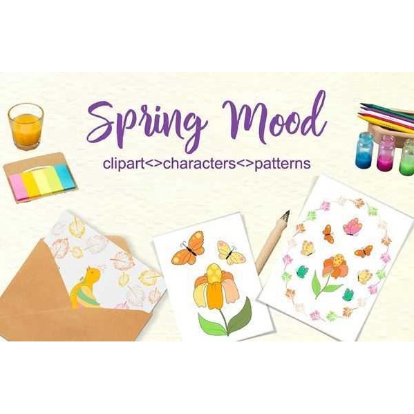 Spring Mood Clipart