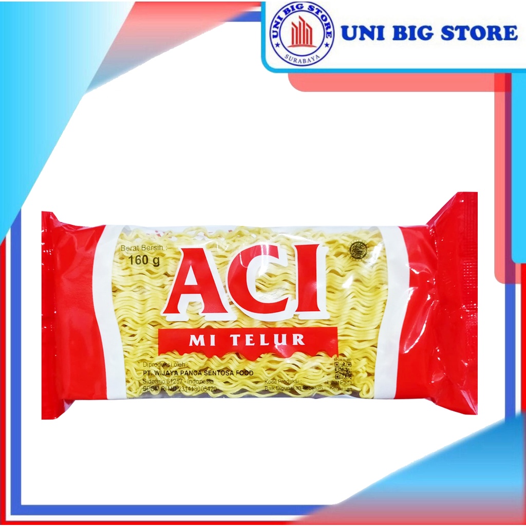 

Mi ACI Mie Telur Keriting 160 gr Telor Kriting Egg Noodles