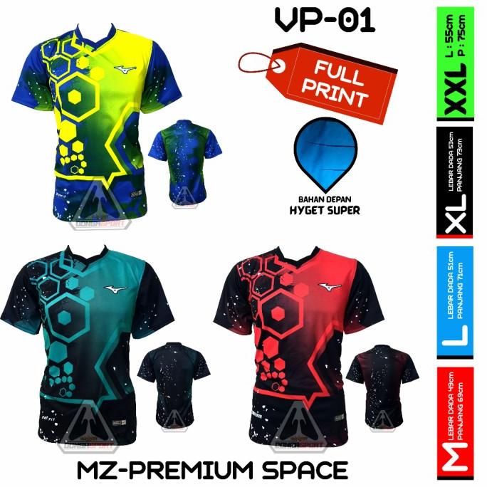 VP PREMIUM BAJU VOLLY MIZUNO PREMIUM JERSEY VOLLY FULLPRINT