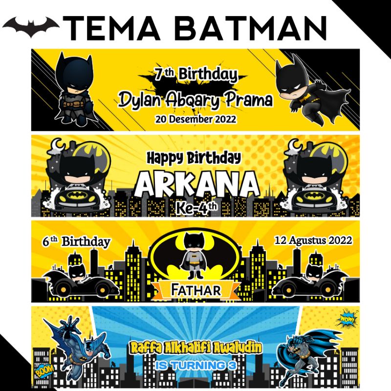 

Label Snack Batman Free Plastik