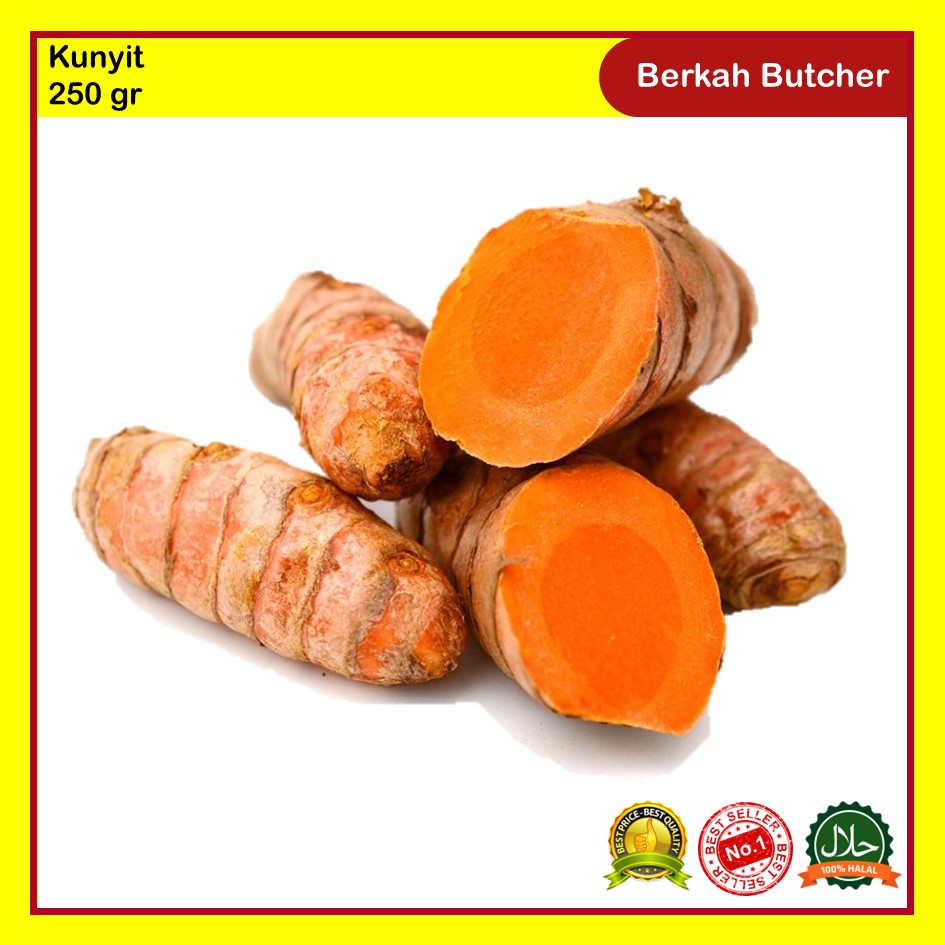 Kunyit Segar 250 gr Berkah Butcher