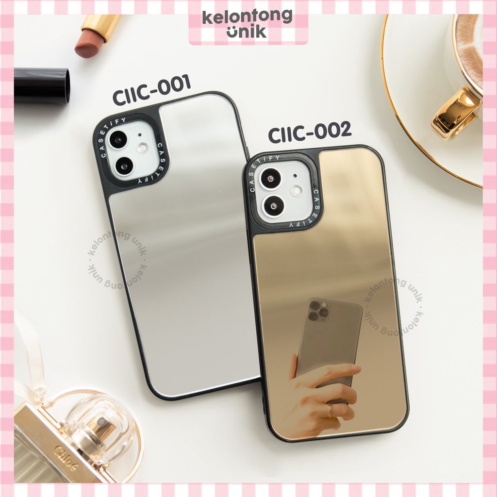 (Seri 1) For iPhone - Premium Mirror Case/ Case Cermin