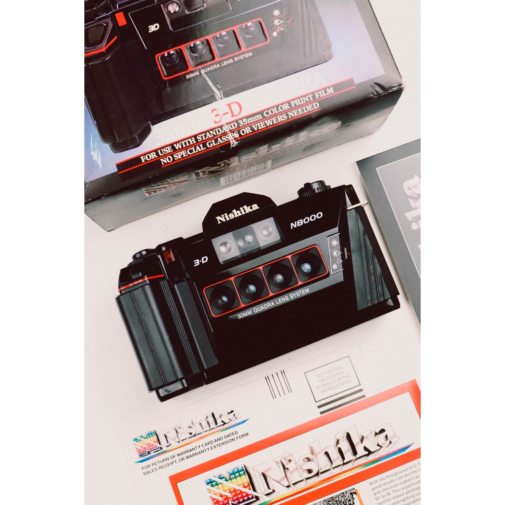 Kamera Analog Nishika N8000 New Old Stock 