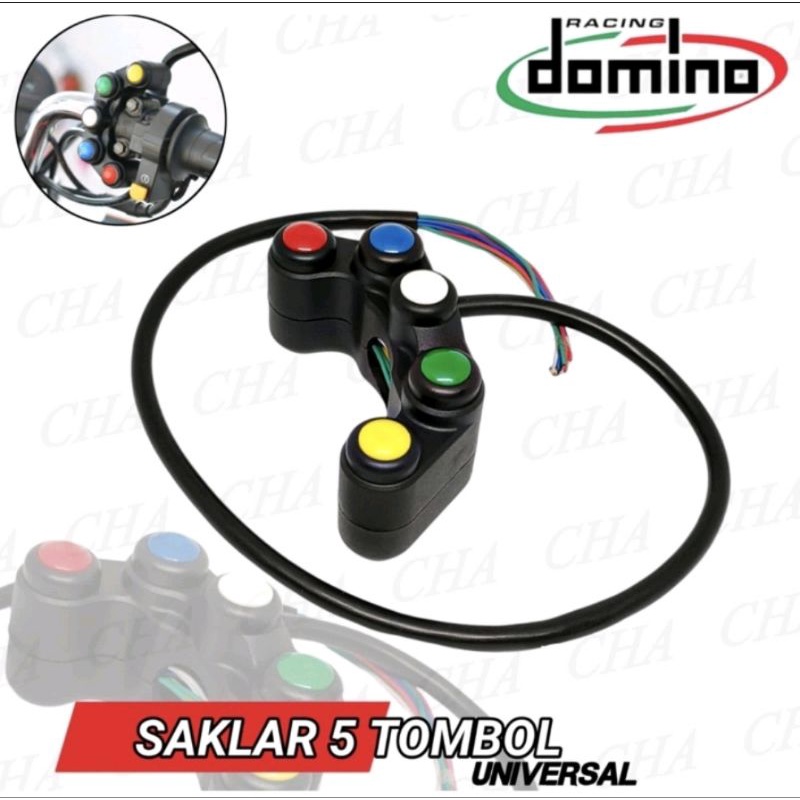 Saklar Kiri 7 Tombol KTC DUCATI Saklar MOTO GP Kiri universal