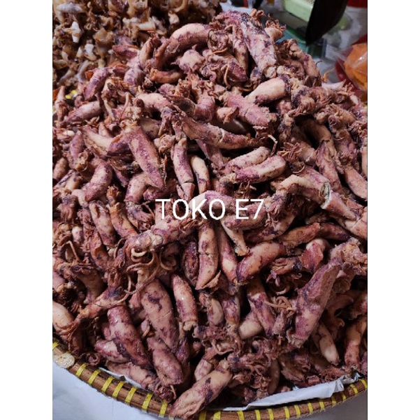 

CUMI ASIN KERING / CUMI BULAT / BABY CUMI KUALITAS SUPER KHAS PONTIANAK 500 GRAM