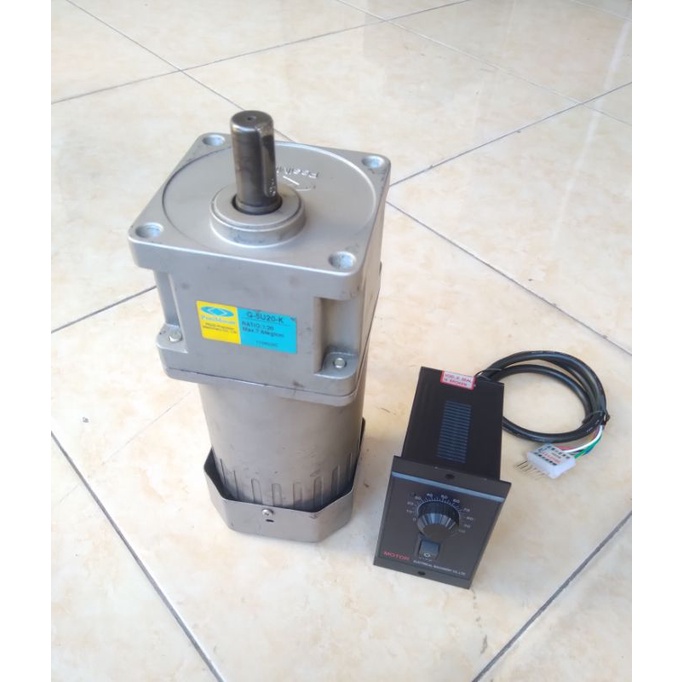 Ac Motor Gearbox Peeimoger 220V Ratio 1:20 90W Speed Controller