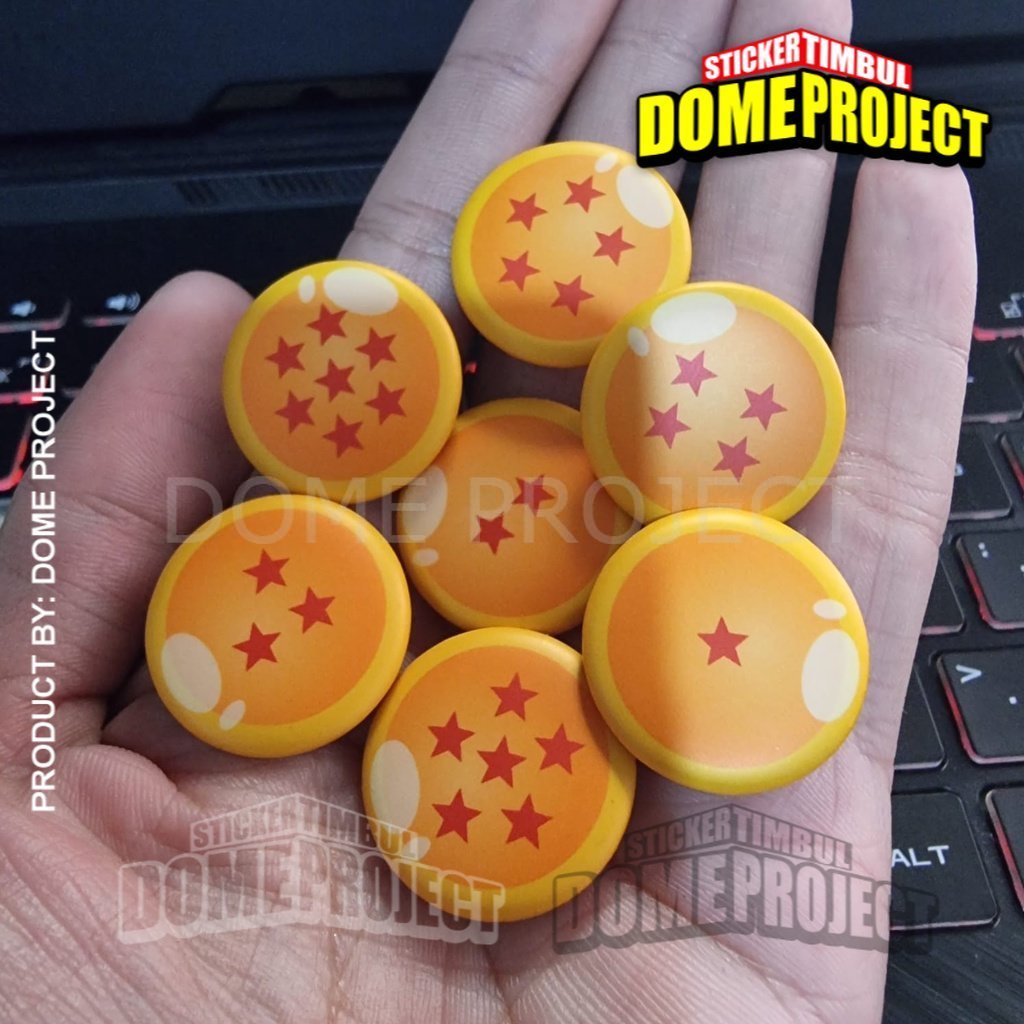 PIN PENITI DRAGON BALL 1 SET ISI 7 BOLA NAGA