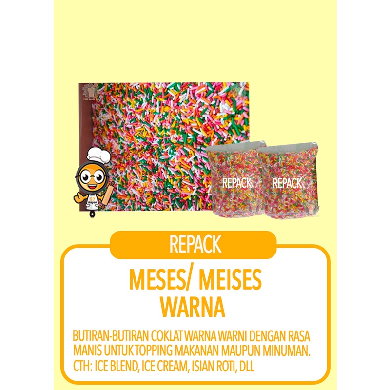 

MESES GOGO WARNA REPACK (250GR, 500GR, 1KG)