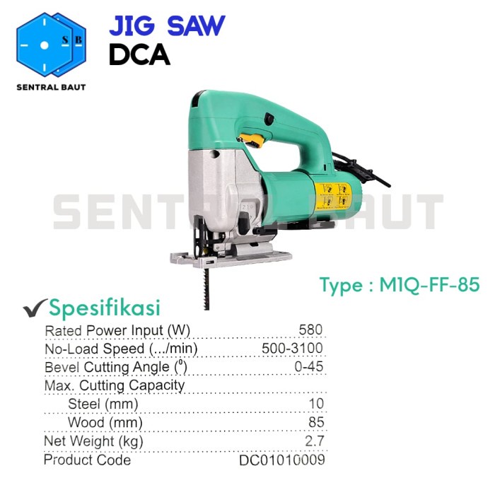 SENTRAL BAUT || Jigsaw DCA M1Q-FF-85