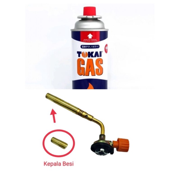 Paket Gas Kaleng + Kepala Gas Kaleng