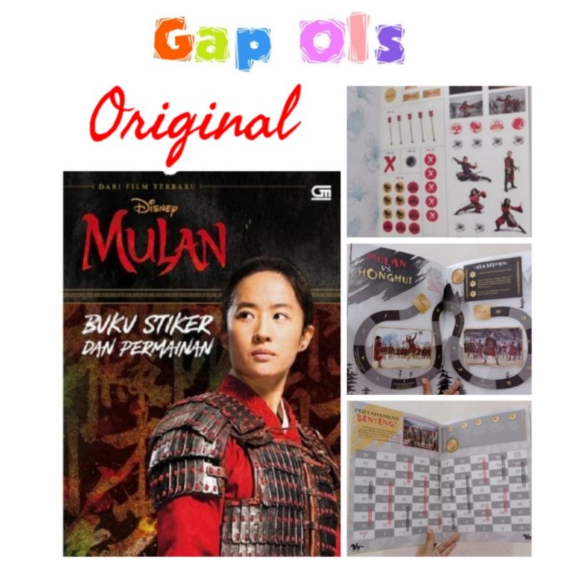 

Mulan Buku Stiker dan Permainan