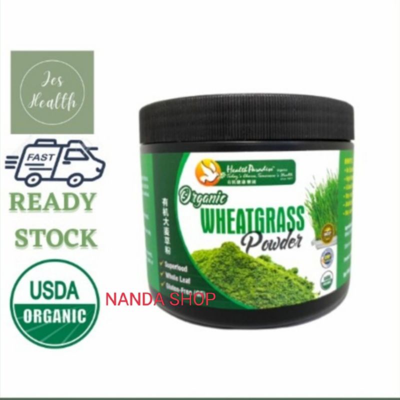 

Health paradise organic wheatgrass powder 120gr
