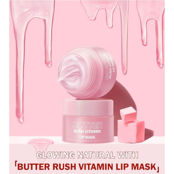 BNB Barenbliss Butter Rush Vitamin Lip Mask Moisturizing Lip Balm