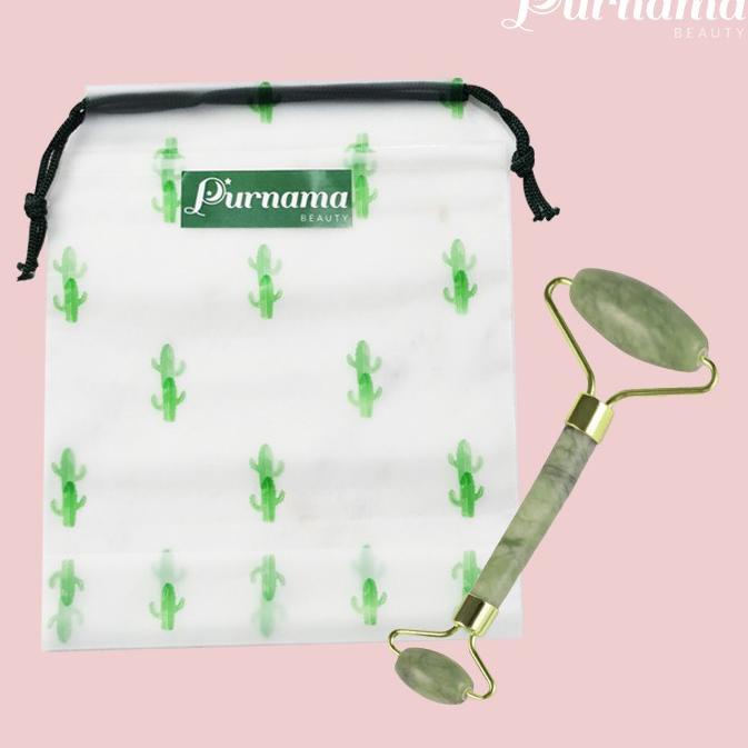 Produk Ekslusif--Purnama Beauty Face Roller - Jade Roller (Batu Jade Asli)