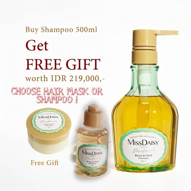 Jual [FREE GIFT] MISS DAISY SHAMPOO UNTUK ANTI LEPEK DAN WANGI TAHAN