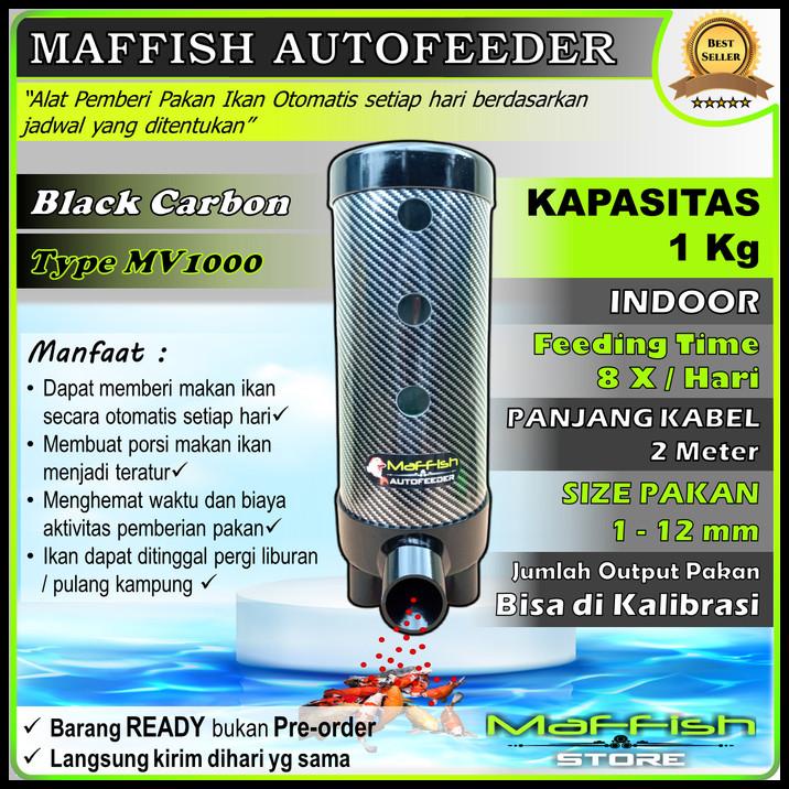 Autofeeder 1Kg / Pemberi Makan Pakan Ikan Otomatis /Auto Fish Feeder