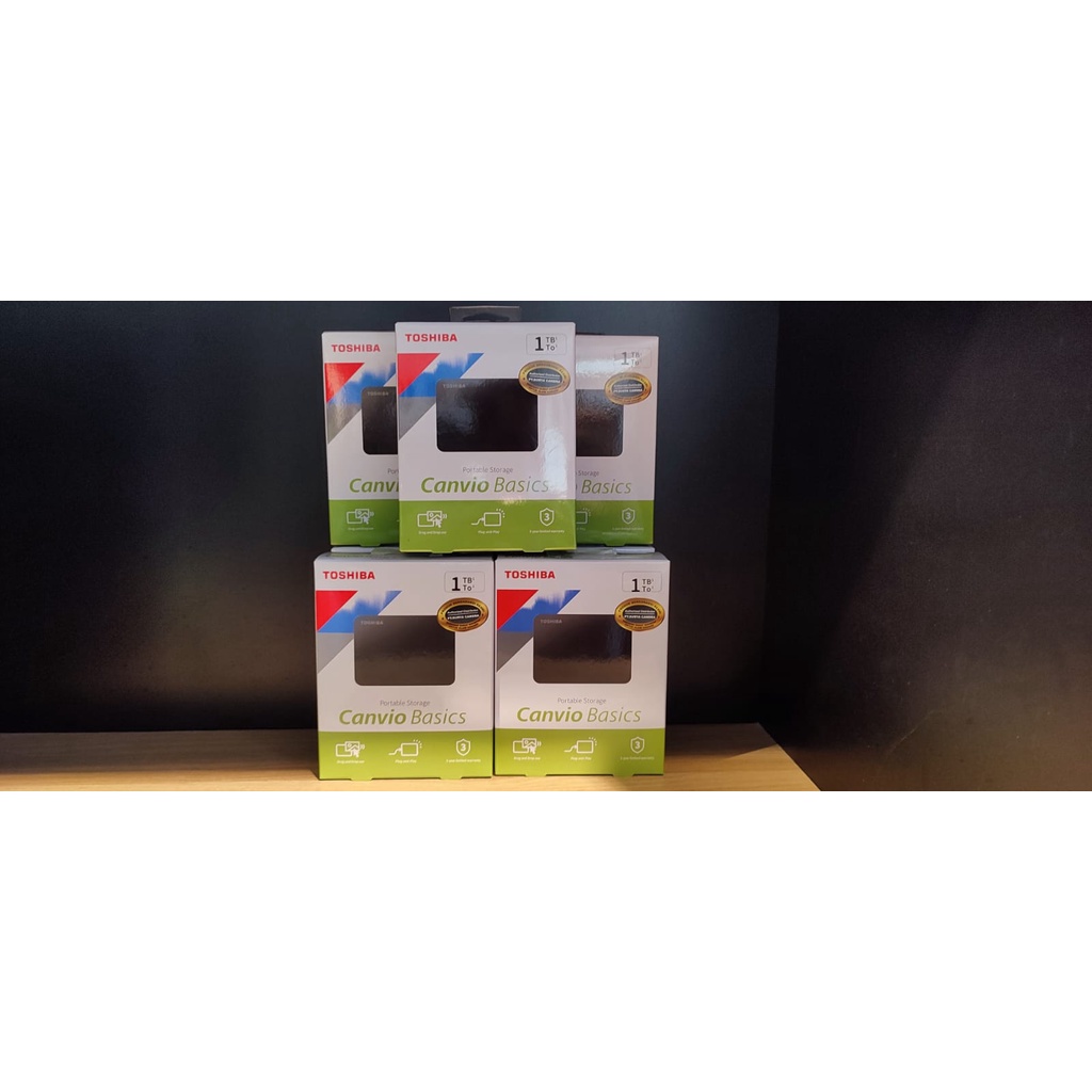 Harddisk External Toshiba Canvio Basic 1TB HDD SATA 2.5&quot; USB 3.0