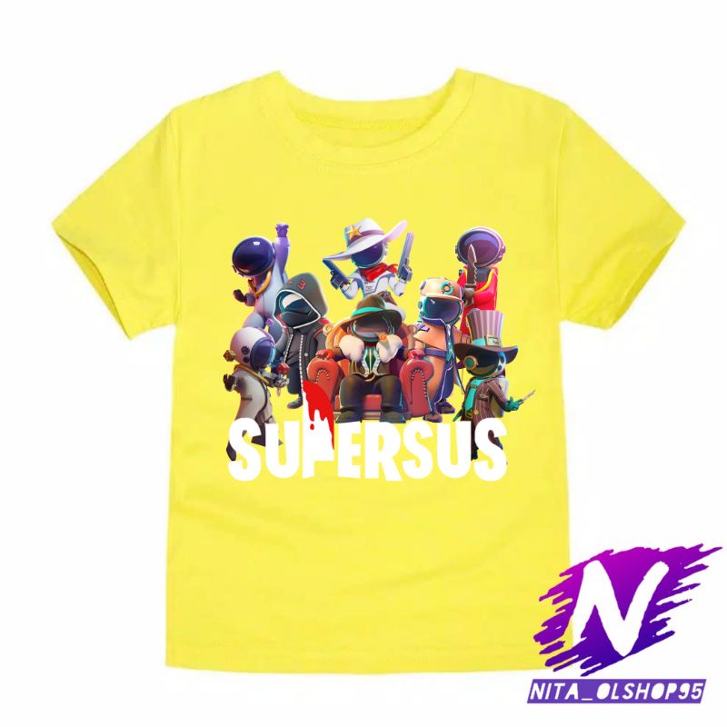 baju anak supersus kaos anak supersus baju kaos anak super sus terbaru karakter