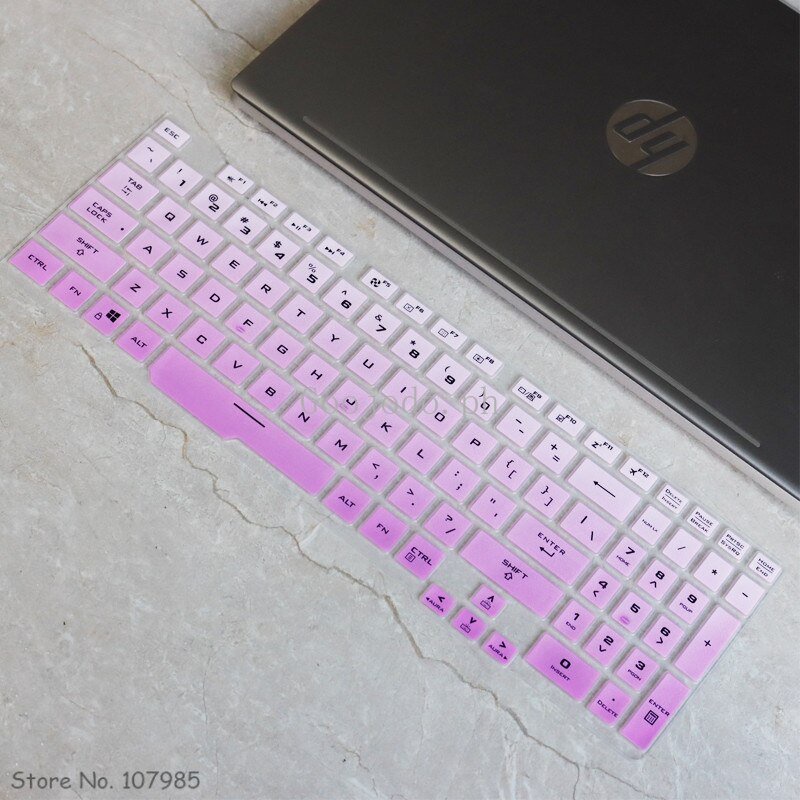 Case Pelindung Keyboard Bahan Silikon Kulit Transparan Untuk Asus TUF Gaming A15 A17 F15 F17 FX506 FA507 FA507 15.6 Inch