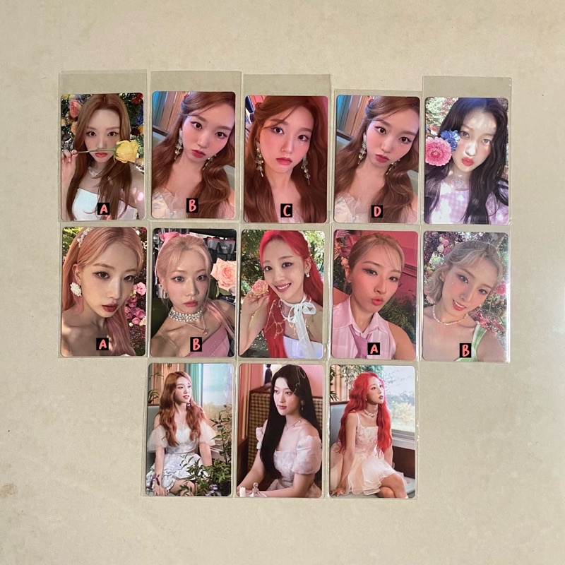 loona flip that gowon choerry kimlip yves haseul album ar pc poca photocard