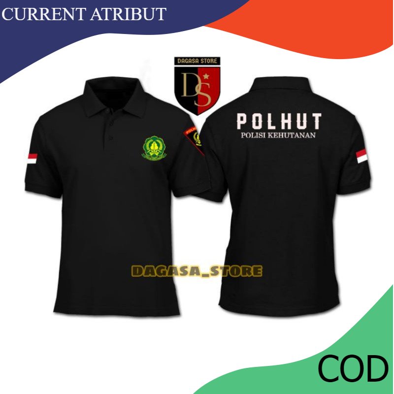 KAOS POLO POLHUT, KAOS WANGKI POLISI HUTAN (POLISI HUTAN)