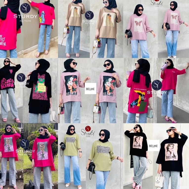 KOT.18Oc22ᶻ ▫ Oversize Sturdy Belme Original & Women Oversize / Kaos Oversize