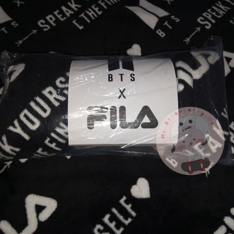 Sale Desember - BTS x Fila Blanket SYS Selimut sealed
