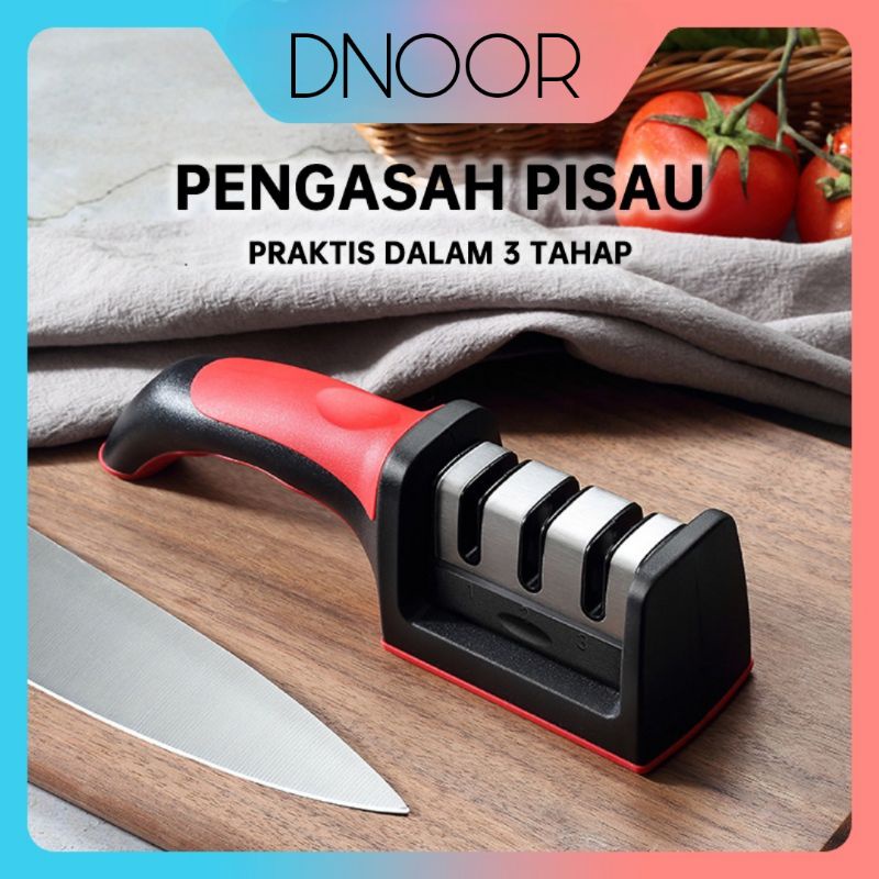 Pengasah Pisau 3in1 Mode / Alat Asahan Gunting Dapur Biar Jadi Tajam