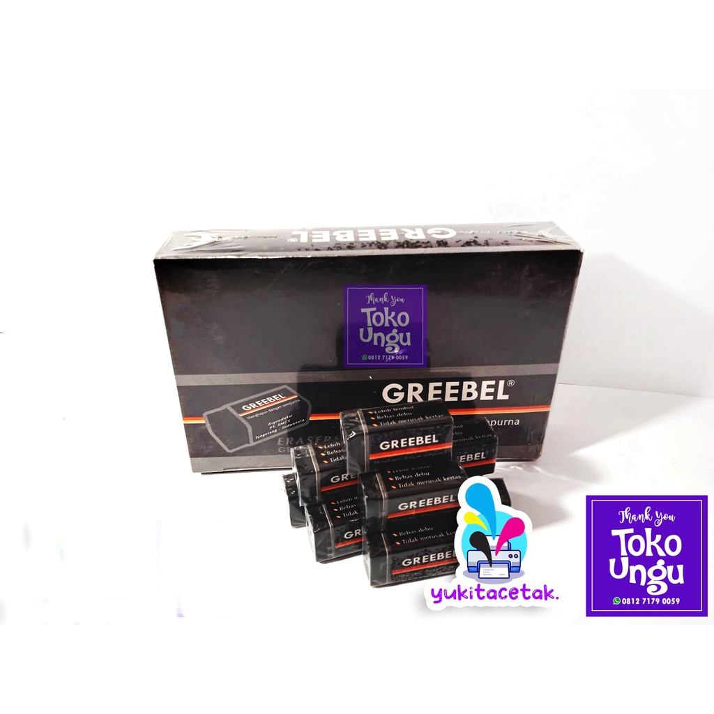 

Penghapus Pensil GREEBEL Hitam