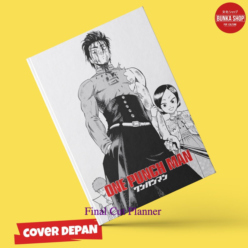 

Note Book Film Anime One Punch Man Metal Bat Hardcover A5 Buku Tulis Catatan Murah .