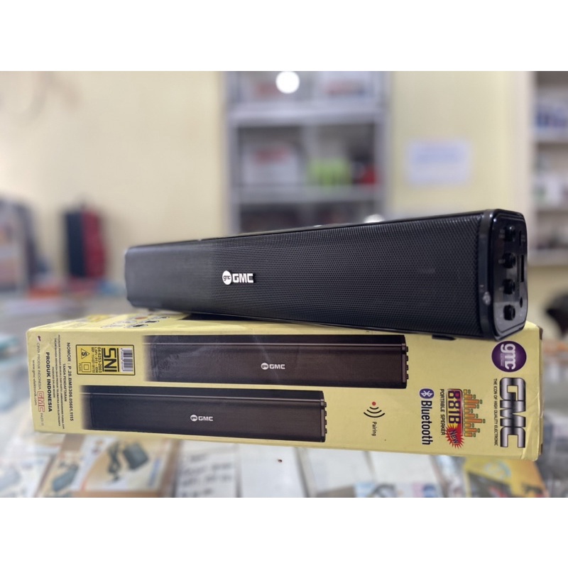 SPEAKER PORTABLE BLUETOOTH GMC 881B