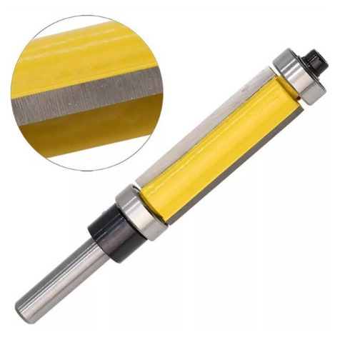 Mata Profil trim Router Bit Double Bearing as 1/4&quot; blade 38mm -2RB1