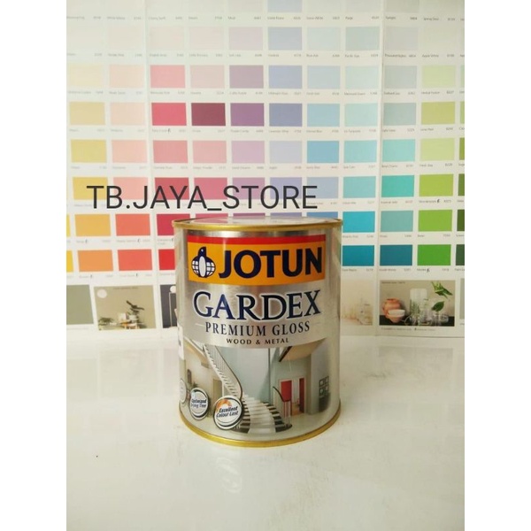 CAT JOTUN KAYU & BESI GARDEX PREMIUM 1 KG PUTIH (CHI) 7236