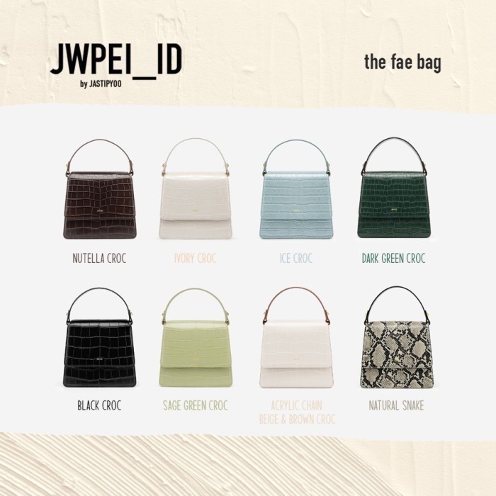 READYSTOCK JW Pei The Fae Bag