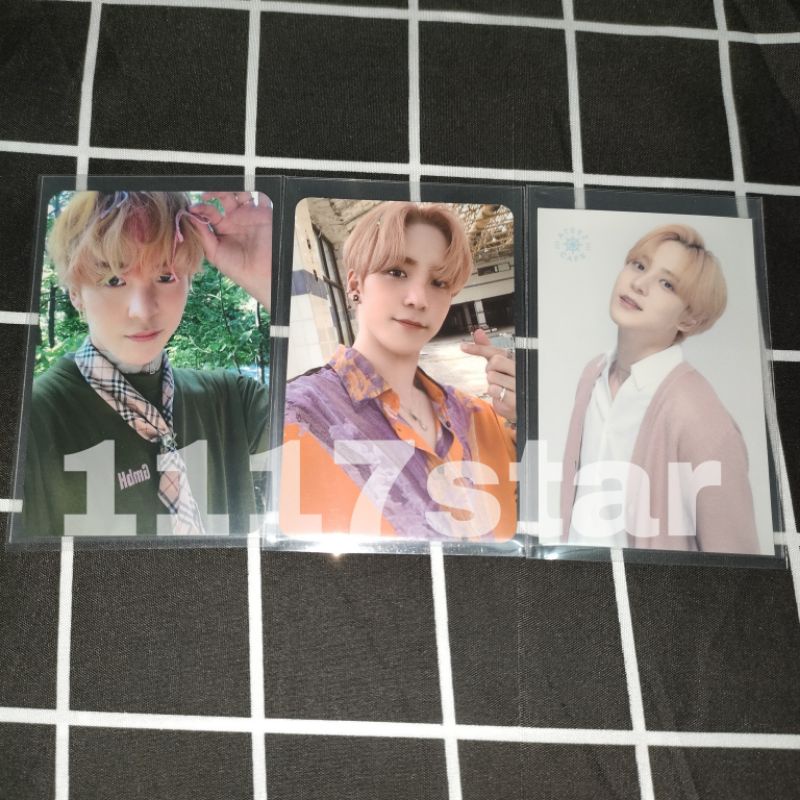 ateez yunho pc fever pt 1 week 1 4 w1 appmus w4 hottracks jp japan cafe sticker