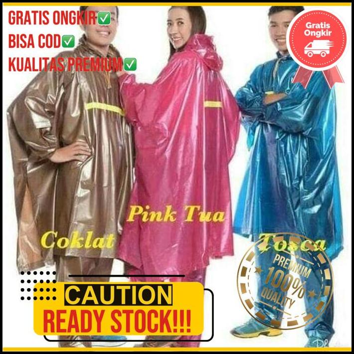 Jas Hujan Ponco Celana Tiger Head