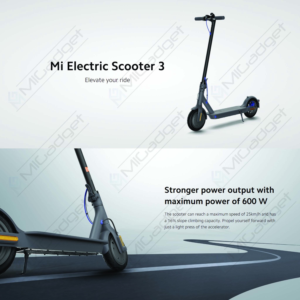 Skuter Elektrik Electric Scooter 3