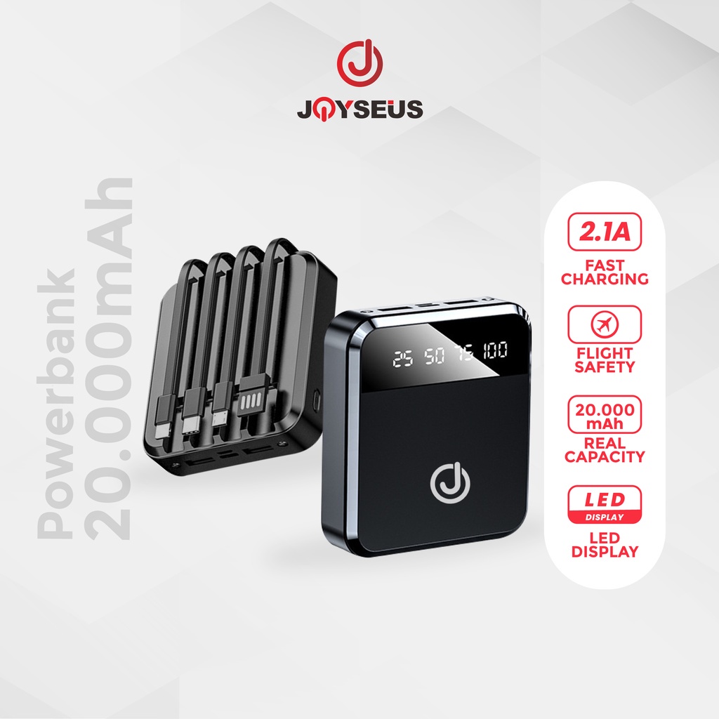 Power Bank Joyseus PB7 10000mAh LED Digital Display