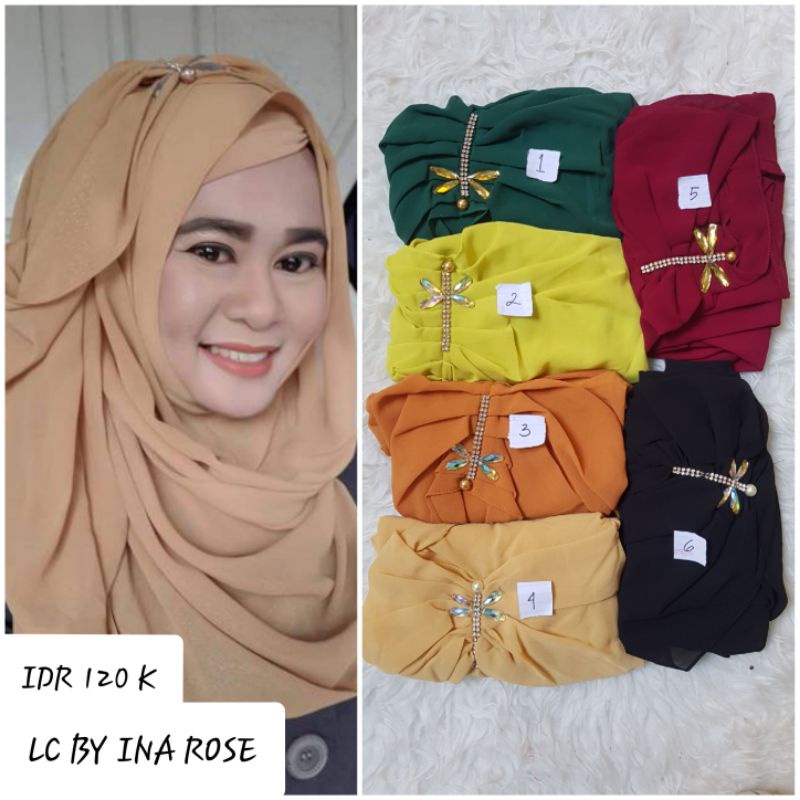 (COD) Hijab Pastan LC by Ina Rose